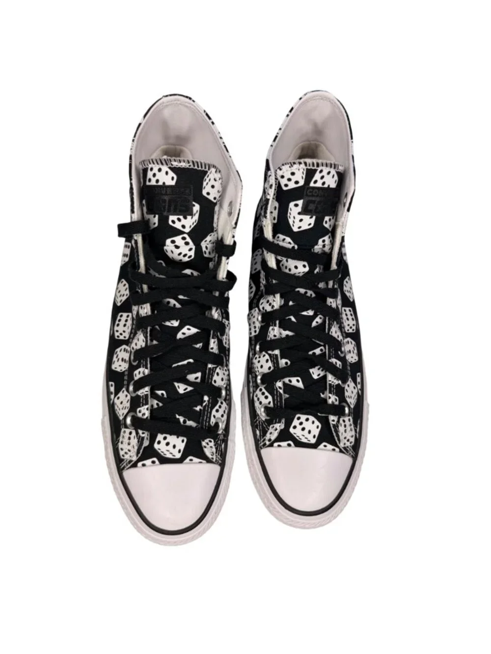 Converse Chuck Taylor All Star Pro High 'Black Dice'  Sneakers Men's Size 10 - Picture 3 of 11